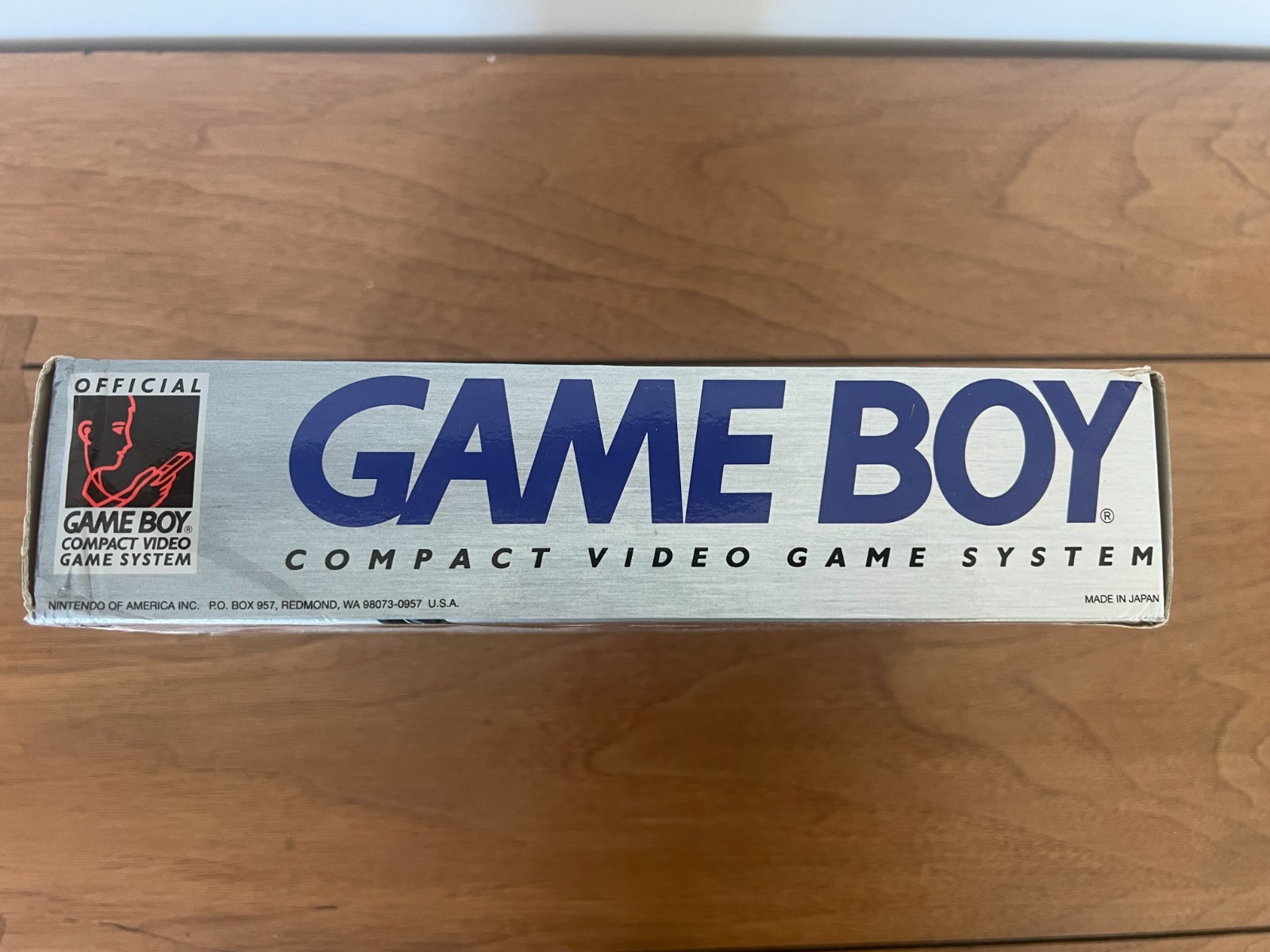 Nintendo Game Boy Handheld System 1989 COMPLETE CIB + RARE Maxell Batteries