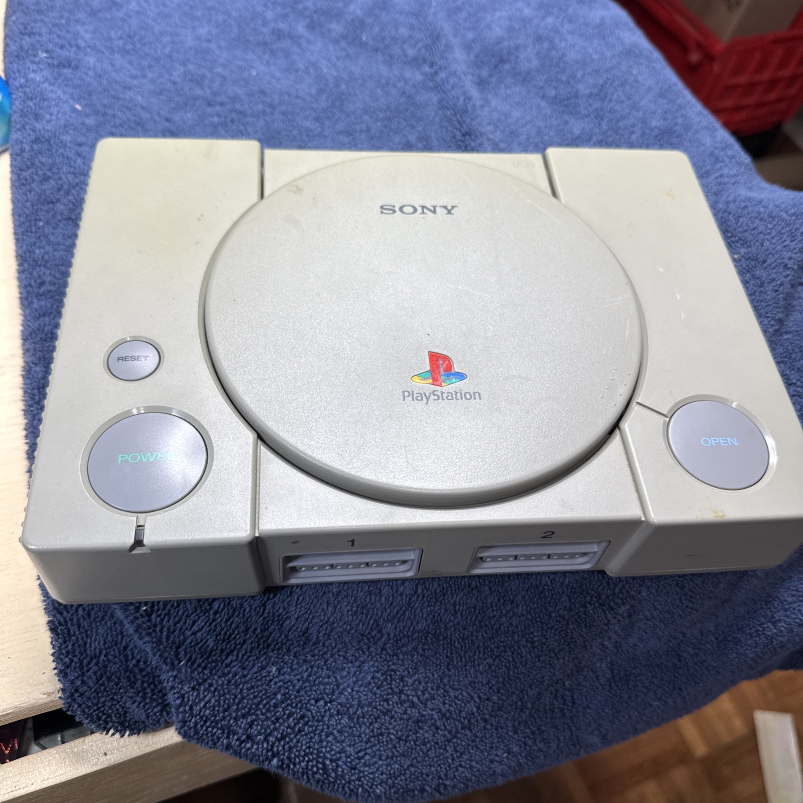 Sony PlayStation 1 Console Only SCPH-7001 AS-IS Untested