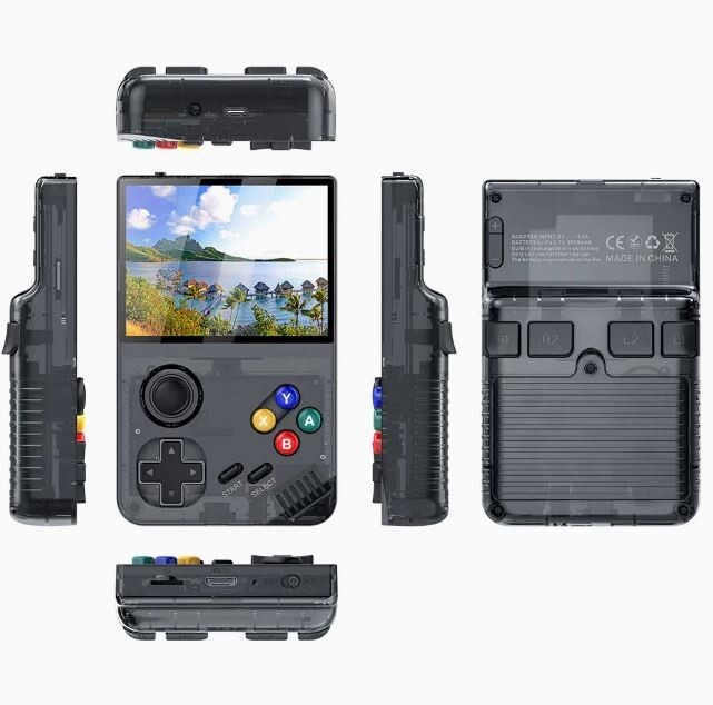 M19 Retro Handheld Game Console – HD 3.5inch 128G TF Card- 20,000+ Classic Games