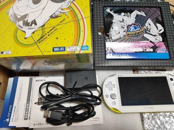 PS Vita Persona 4 Dancing All Night Premium Crazy Box Limited Edition Tested JP