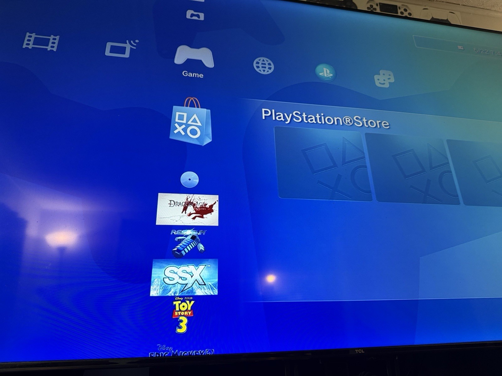 Sony PlayStation 3 Backward Compatible PS1 PS2 CECHA01 Tested 465gb Hard Drive