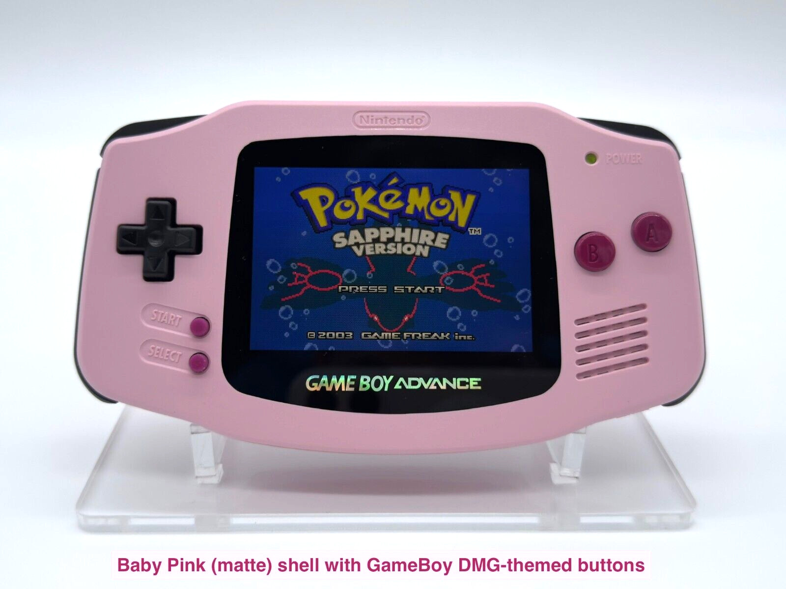 *NEW* FunnyPlaying GameBoy Advance “M2” 3.0 IPS, USB-C battery, Recap, holograph