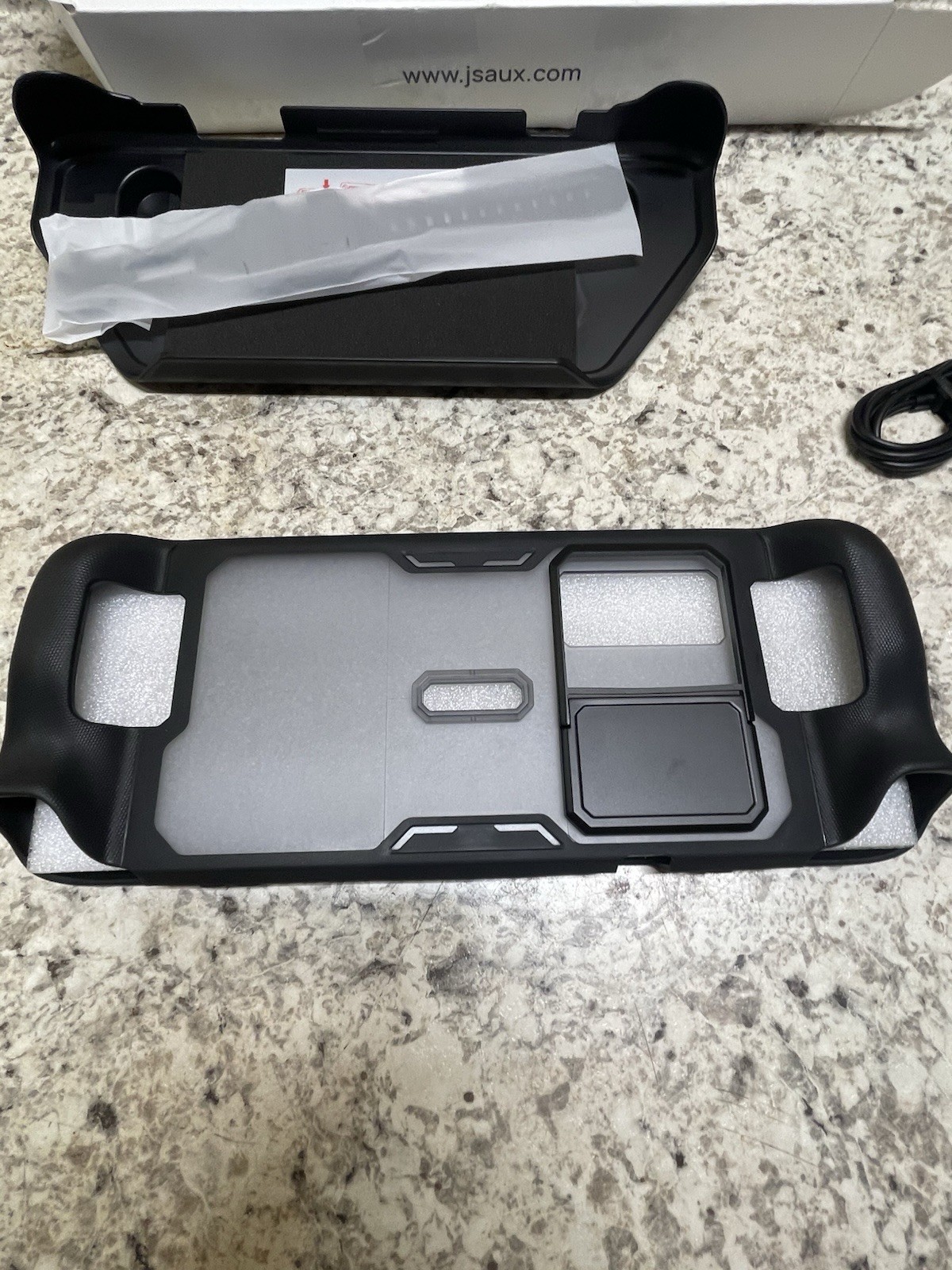 JSAUX Mod Case for Steam Deck PC0104 (New, Damaged Box)