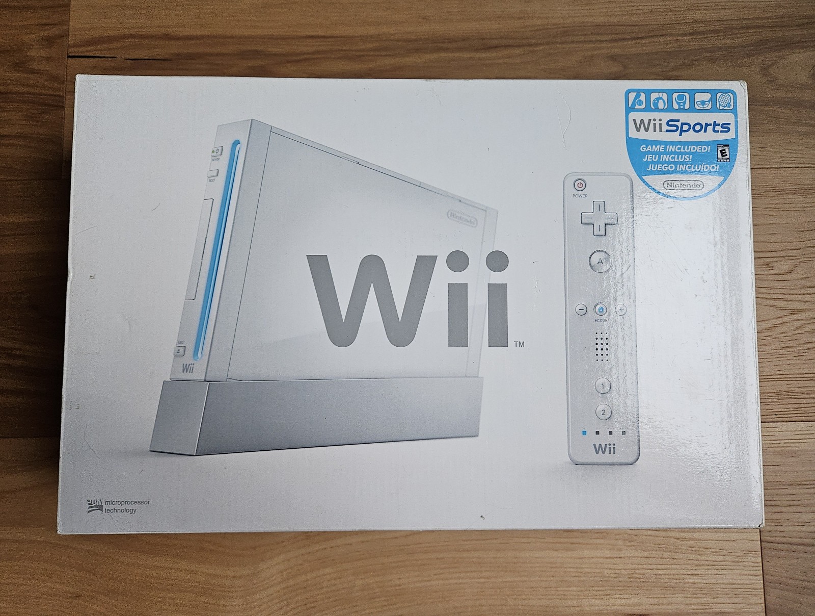 Nintendo Wii Console BIG Bundle 4 Wiimotes 4 Games RVL-001 White IN BOX *TESTED*
