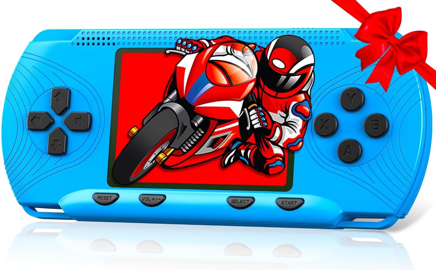 Retro Handheld Game 258 Built-in Games Rechargeable