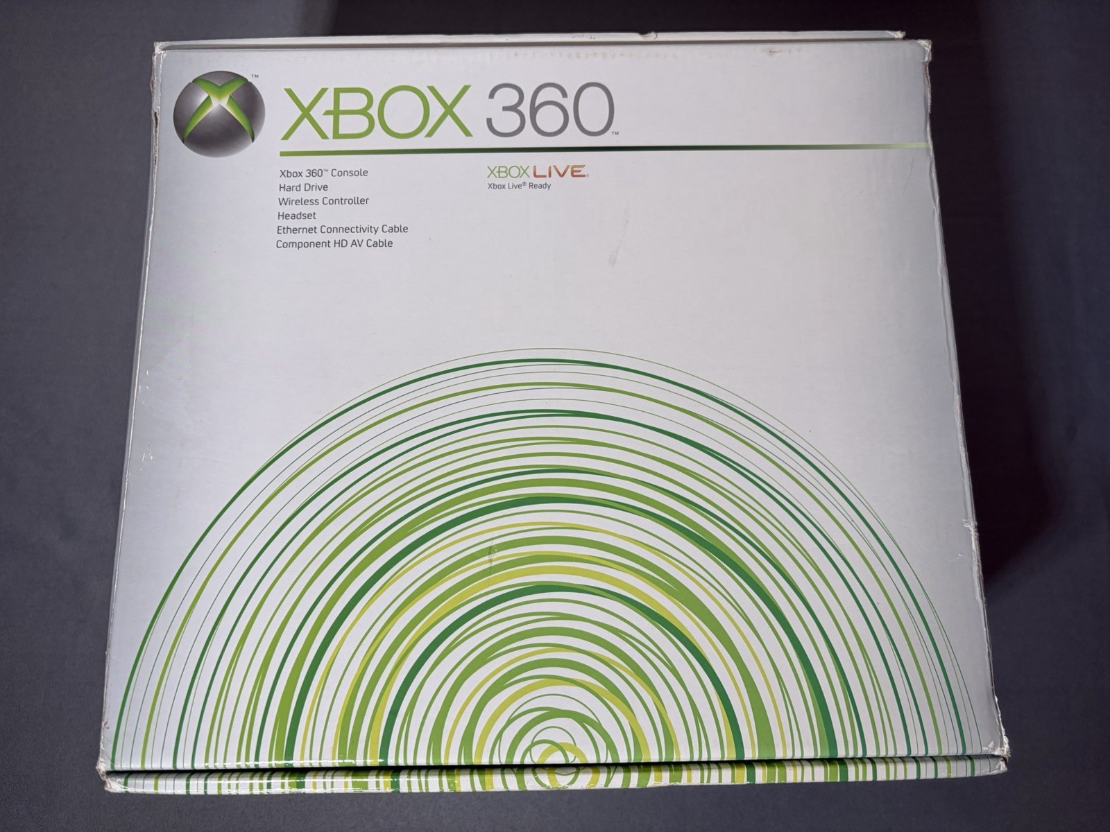 New In Box – Microsoft Xbox 360 White Game Console System 2006 Launch Edition