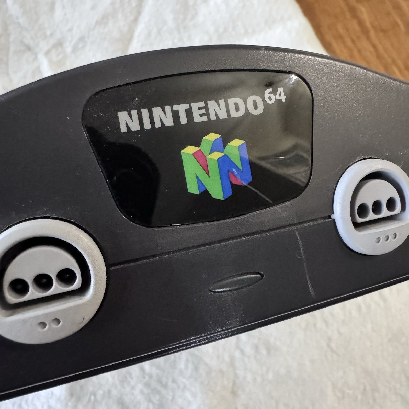 Nintendo 64 N64 Video Game Console With Cords Mad Catz Controller Works