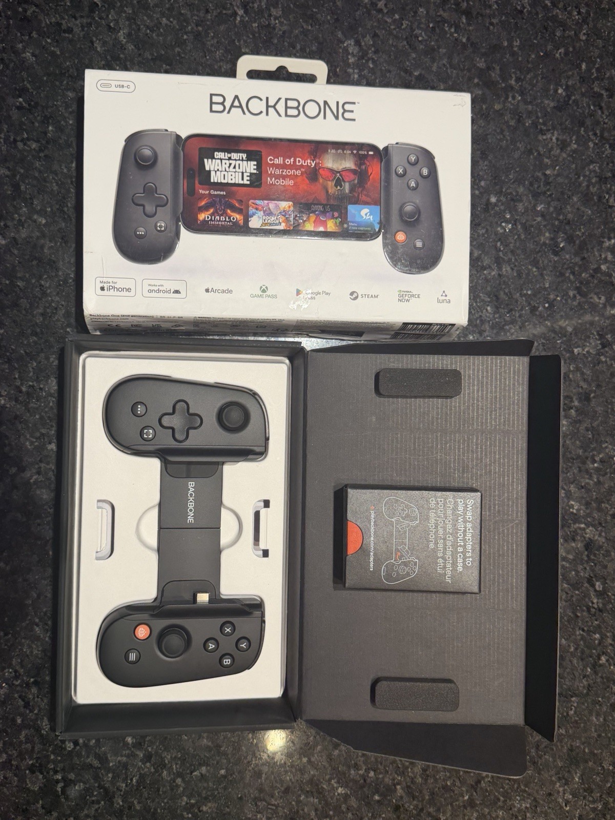 Backbone One USB-C Mobile Gaming Controller for Android & iPhone 15+ | Used