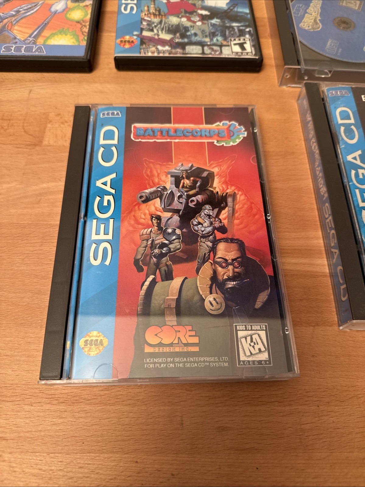 Sega Cdx Tested Working With Two Controllers 7 Games And Cables
