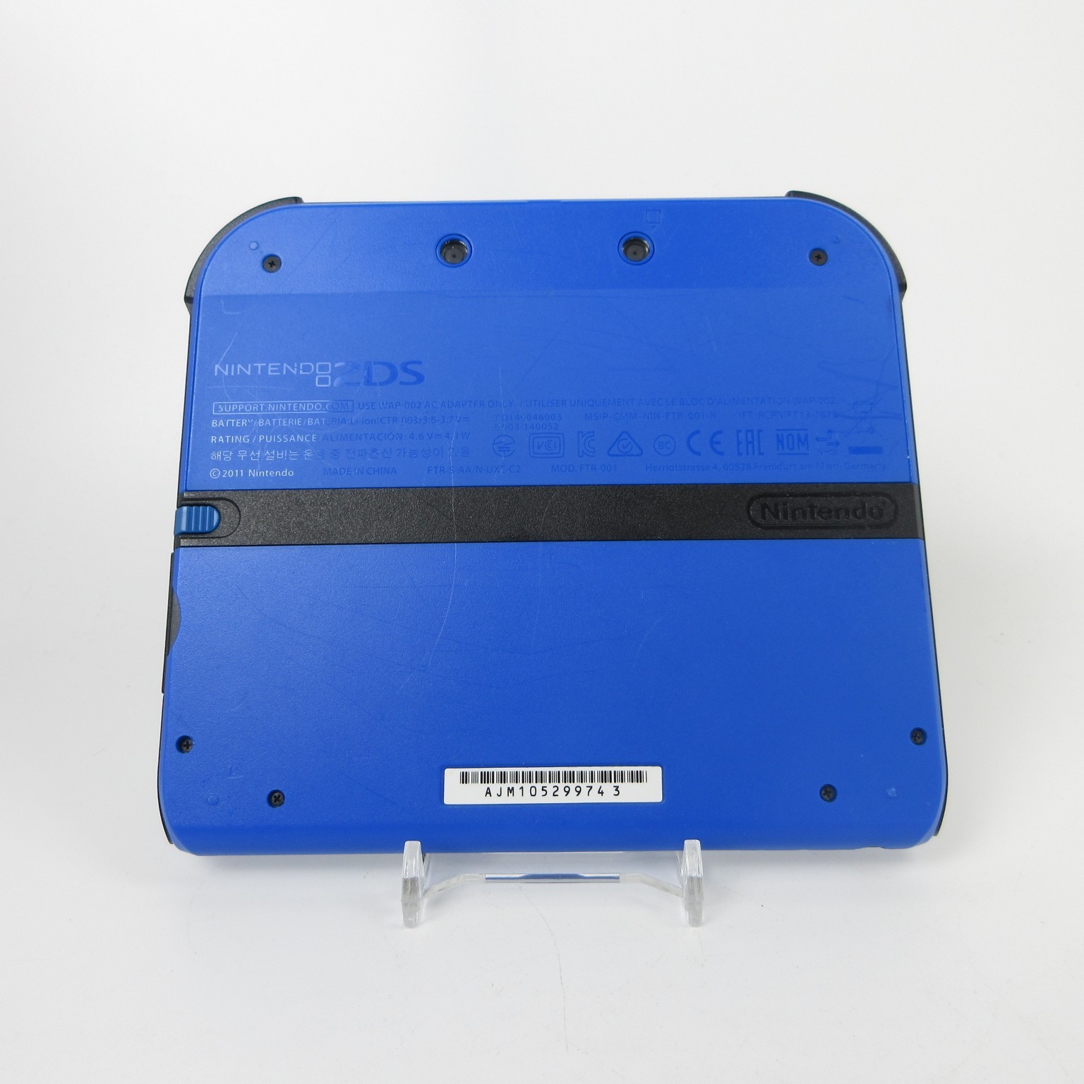 【Excellent】Nintendo 2DS Blue Console Japanese Edition #Arr0513/01