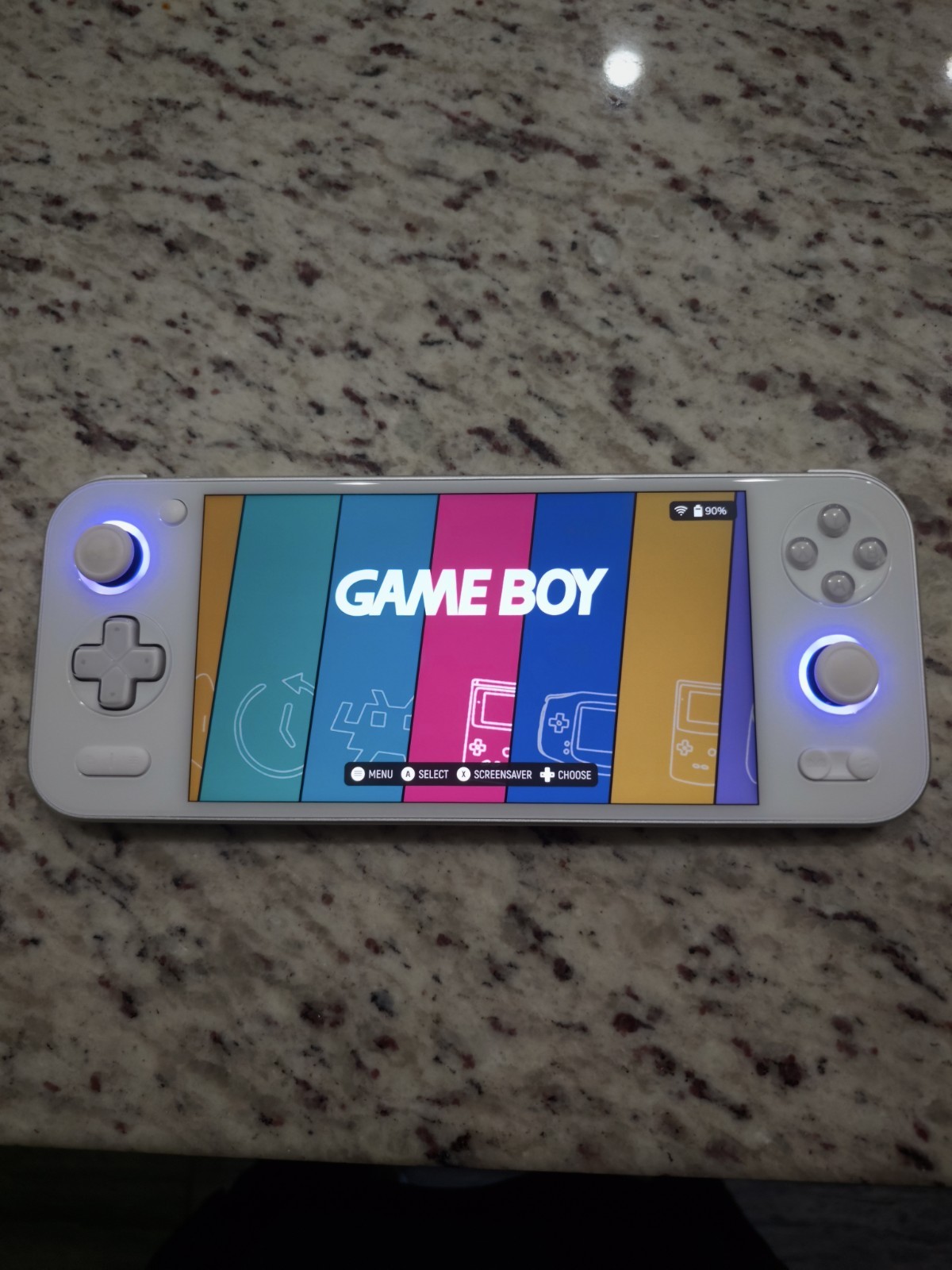 Ayaneo Pocket S Android Handheld 1440p White, 16GB+512 GB ,Snapdragon G3x