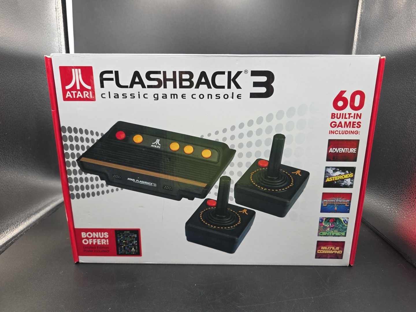 Genuine Atari Flashback 3 Classic with 60 Games Plug N Play Complete