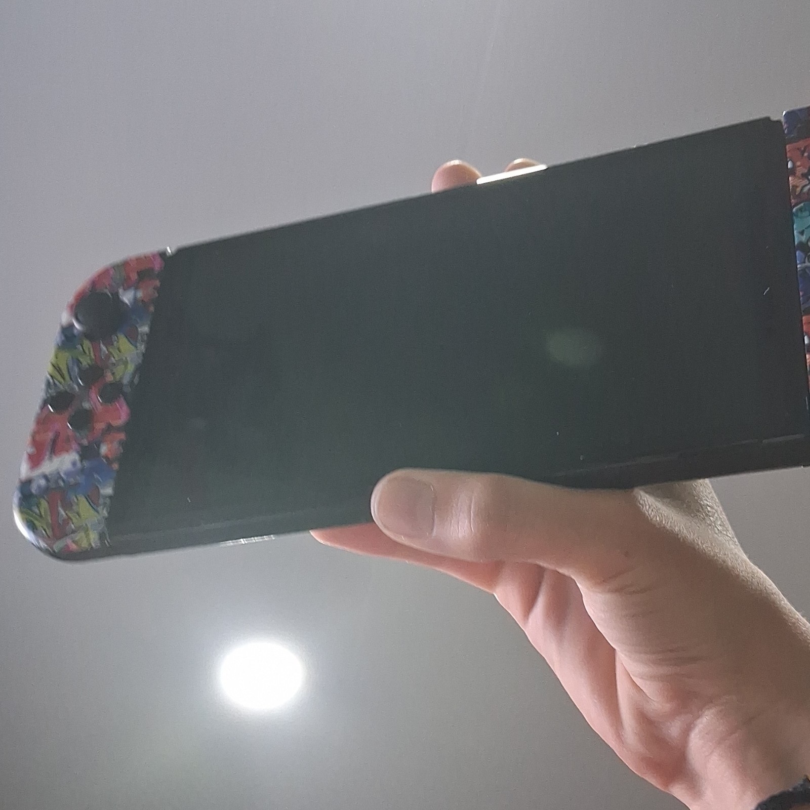 Nintendo Switch Handheld Gaming Console Black Multicolor Skins USB-C