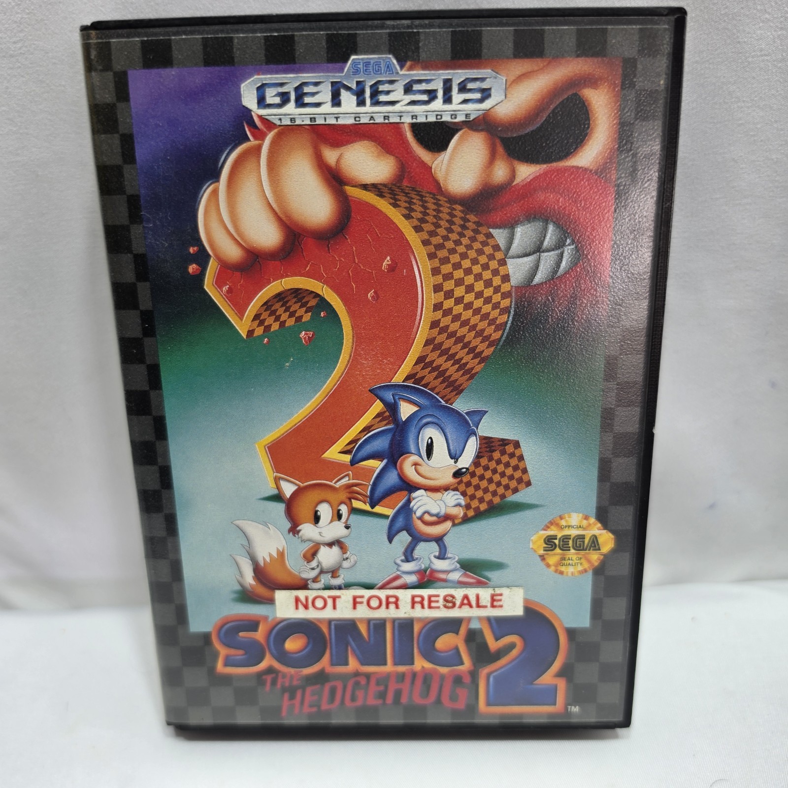 Sega Genesis Model 1 MK-1601 Console W/ 2 Controllers – Sonic 2 & Auto RF Switch