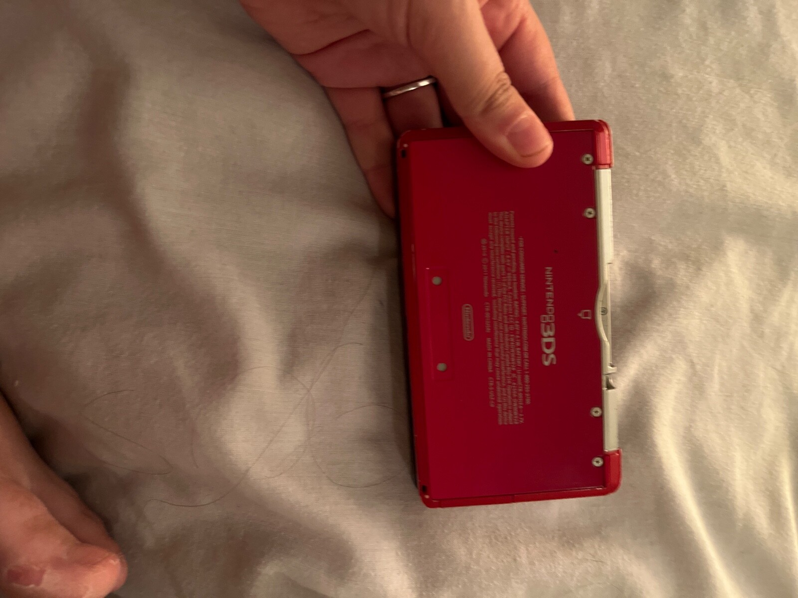 Nintendo 3DS Handheld System – Flame Red