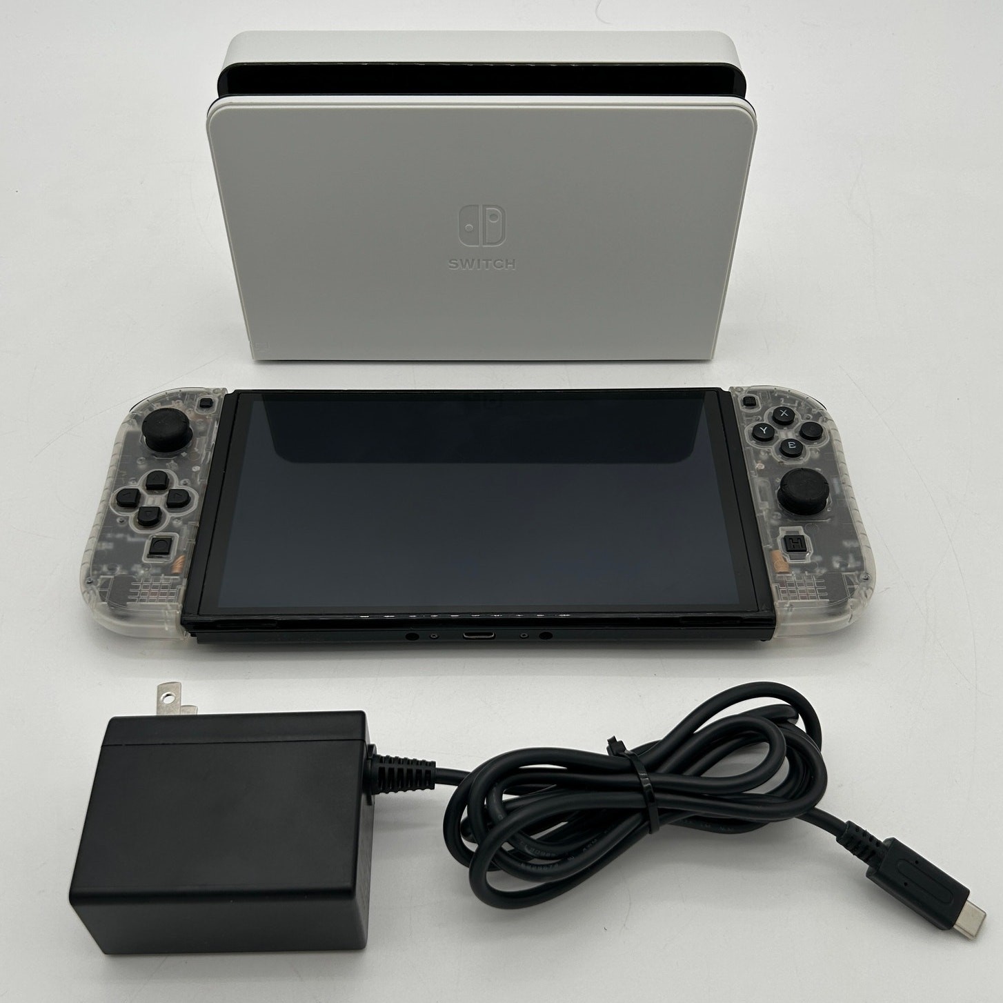 Nintendo Switch OLED Handheld Console HEG-001 Includes Charger Dock Console