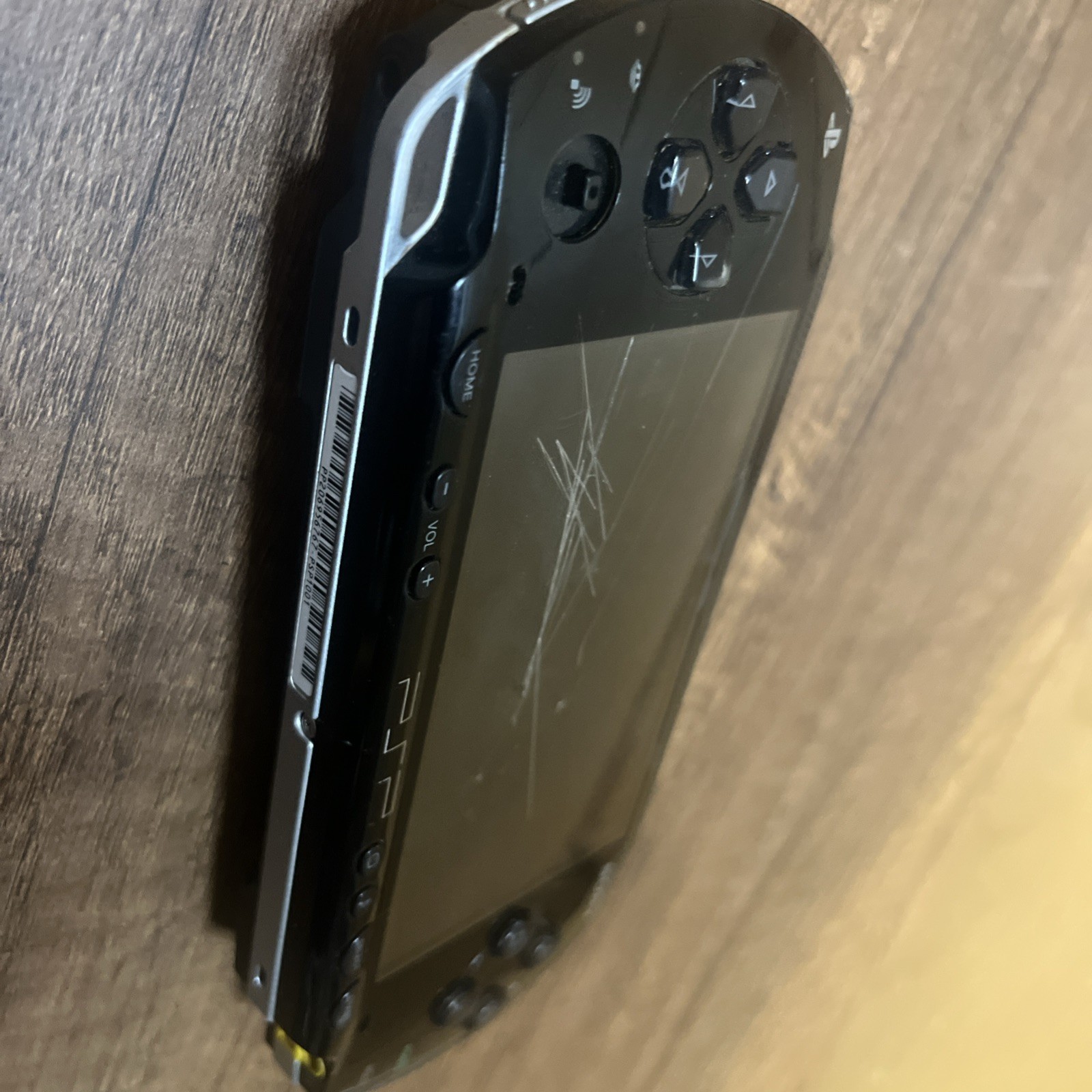 Sony PSP 1001 PlayStation Portable Console Black for Parts Repair Untested Asis