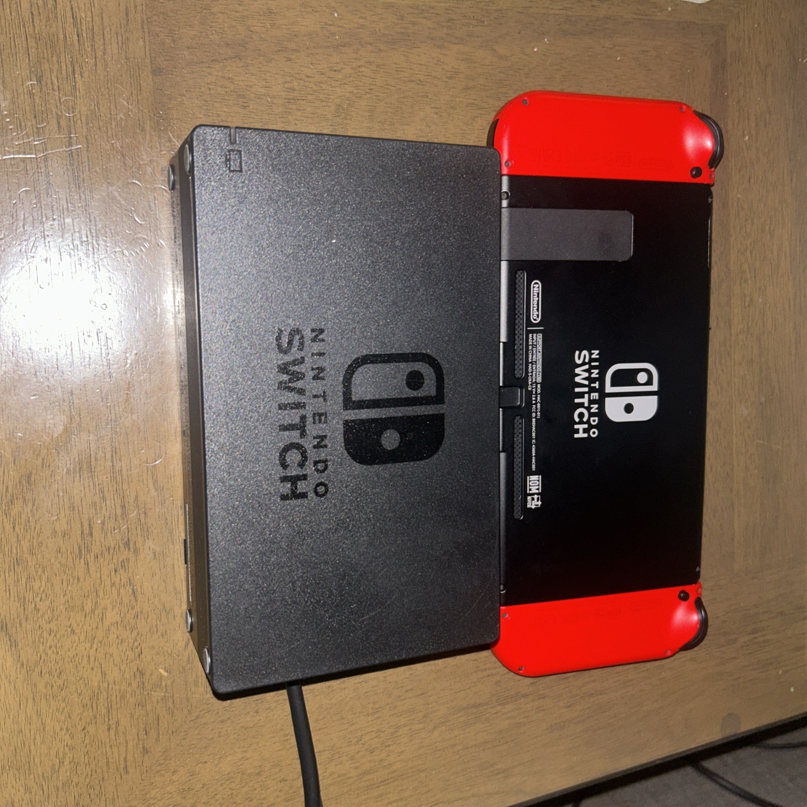 Nintendo Switch Handheld Console Black Red with Red Joy-Con USB-C