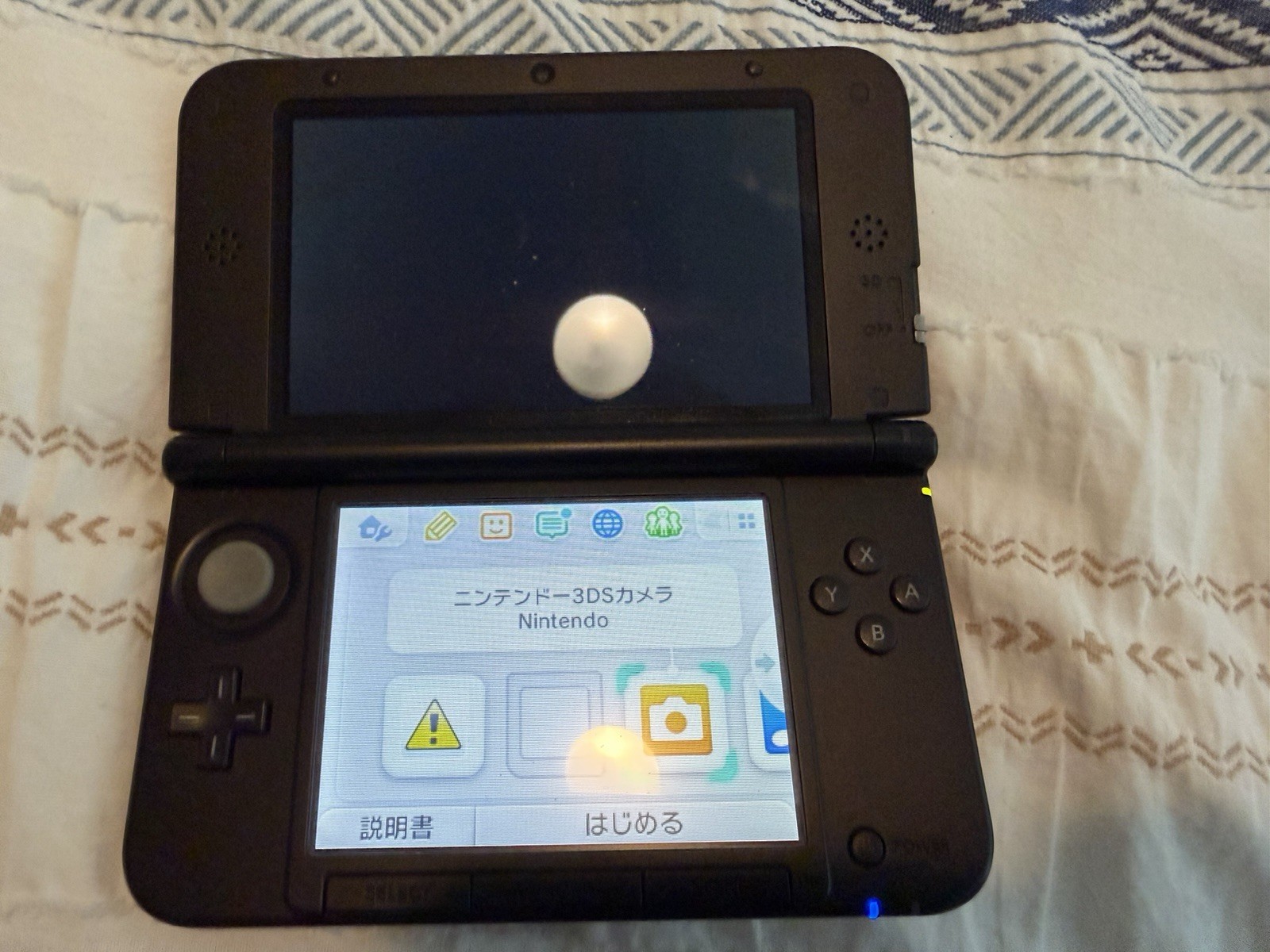 Nintendo 3DS LL SPR-001 Red/Black Handheld System 3D Display NTSC-J Japan