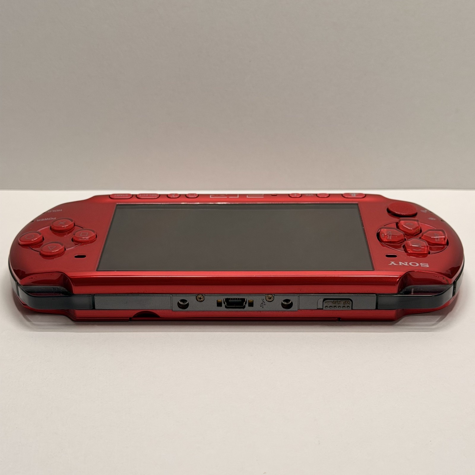 Sony PSP 3000 Radiant Red Console Excellent Condition Tested Working Bonus JP