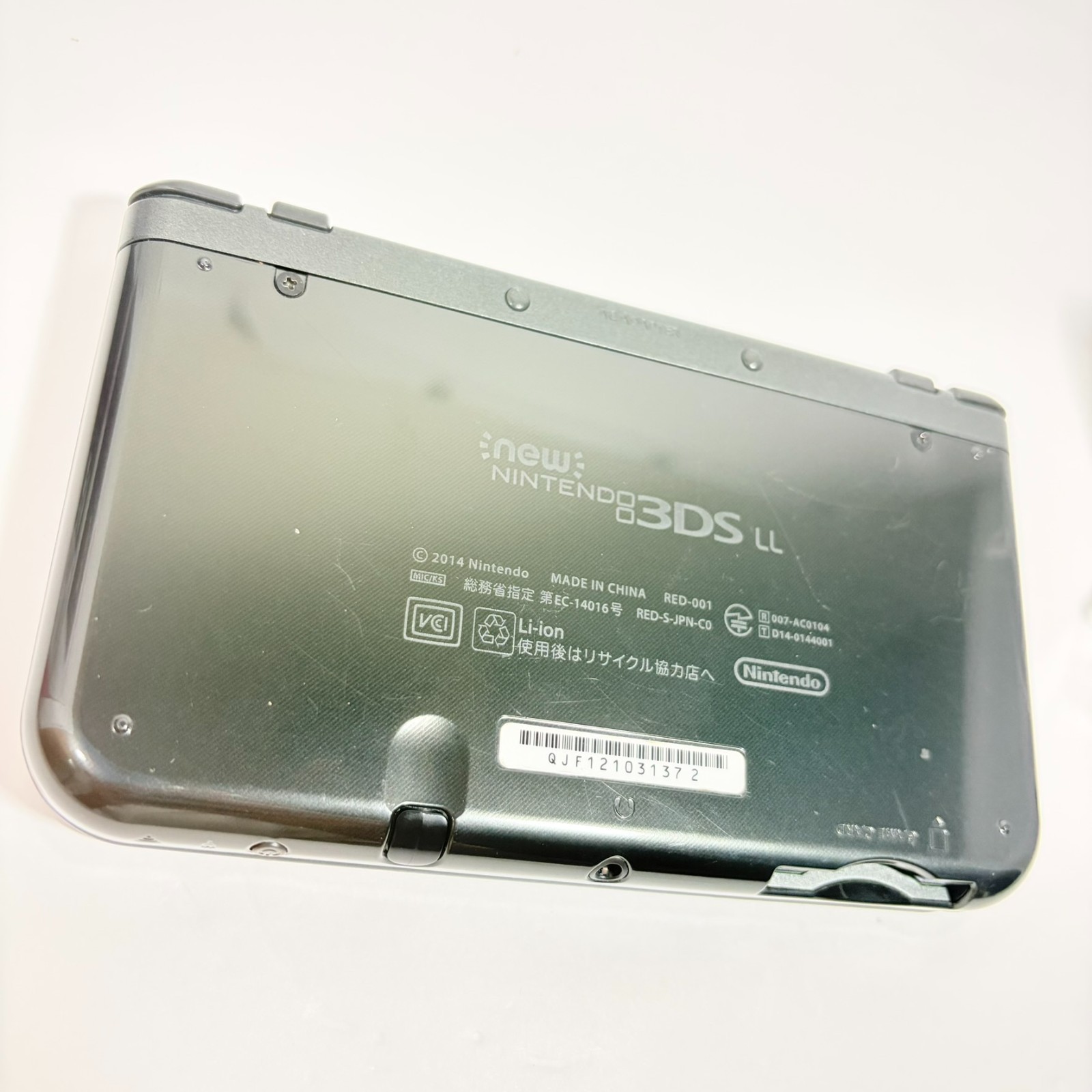 Dual IPS Nintendo New 3DS XL LL Metallic Black Console Tested Japan