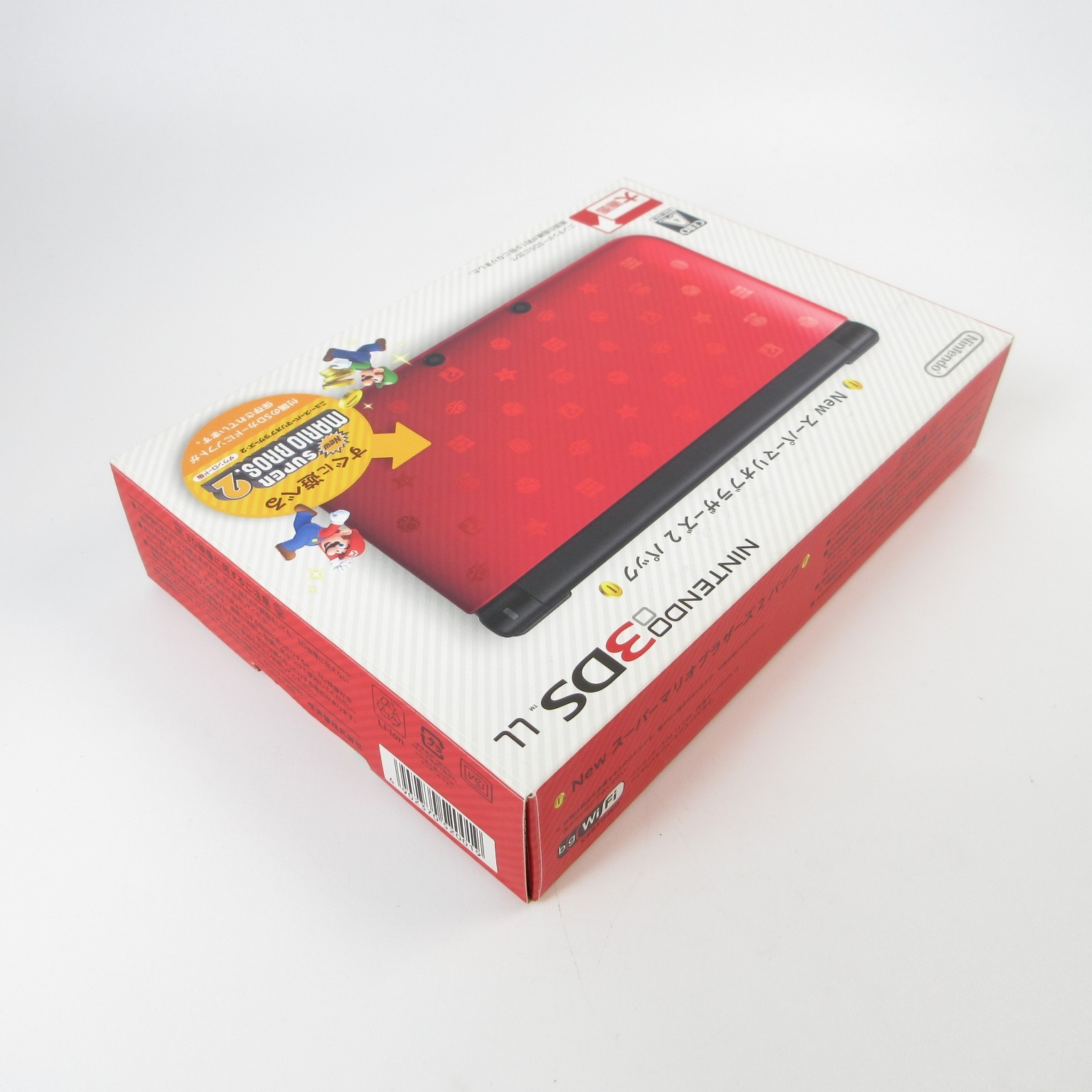 【Mint】Nintendo 3DS LL XL Super Mario Console Japanese Edition #NET0412/05