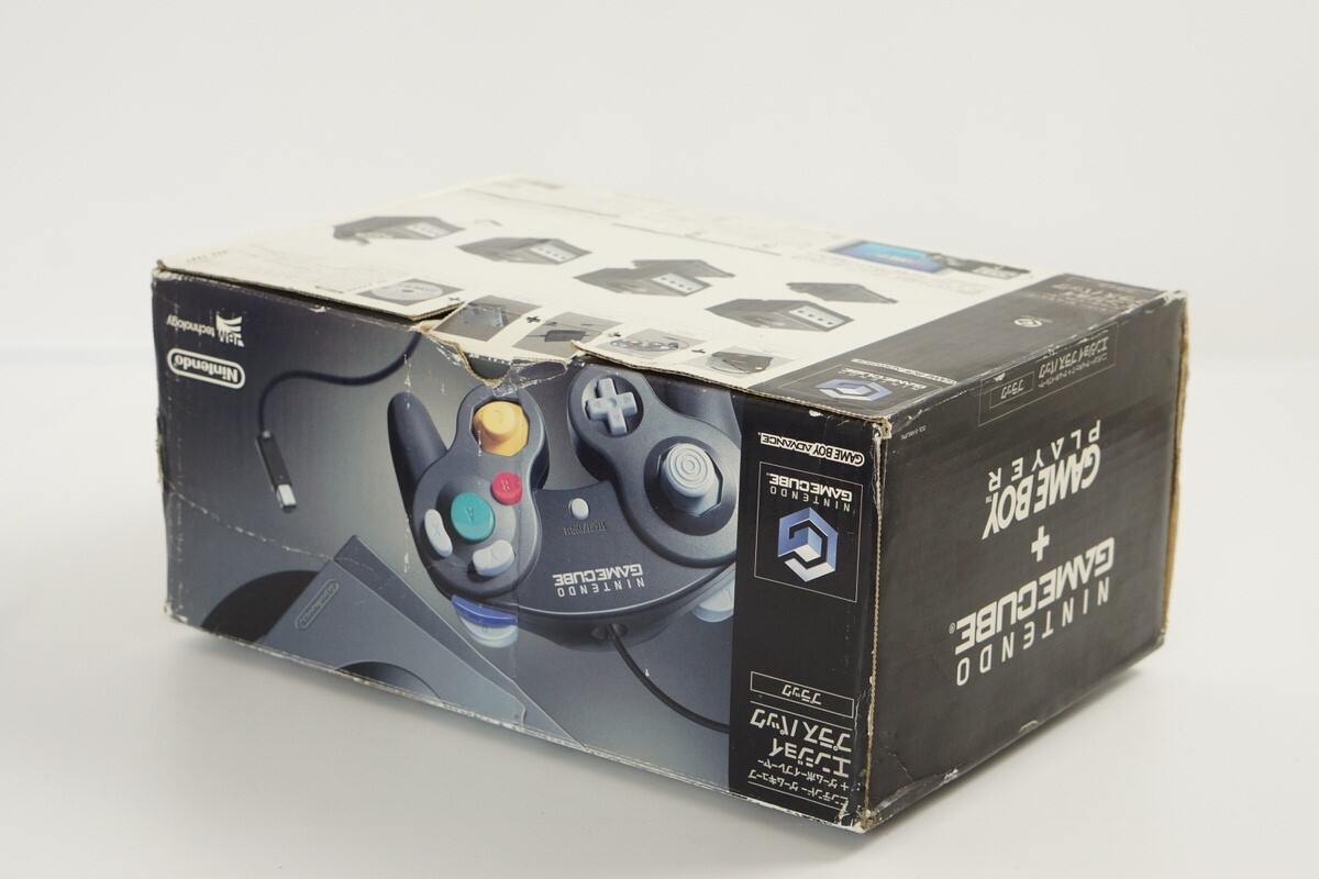 Gamecube Black Console System Enjoy Plus DOL-001 JP For Japan Game CD DN12589033