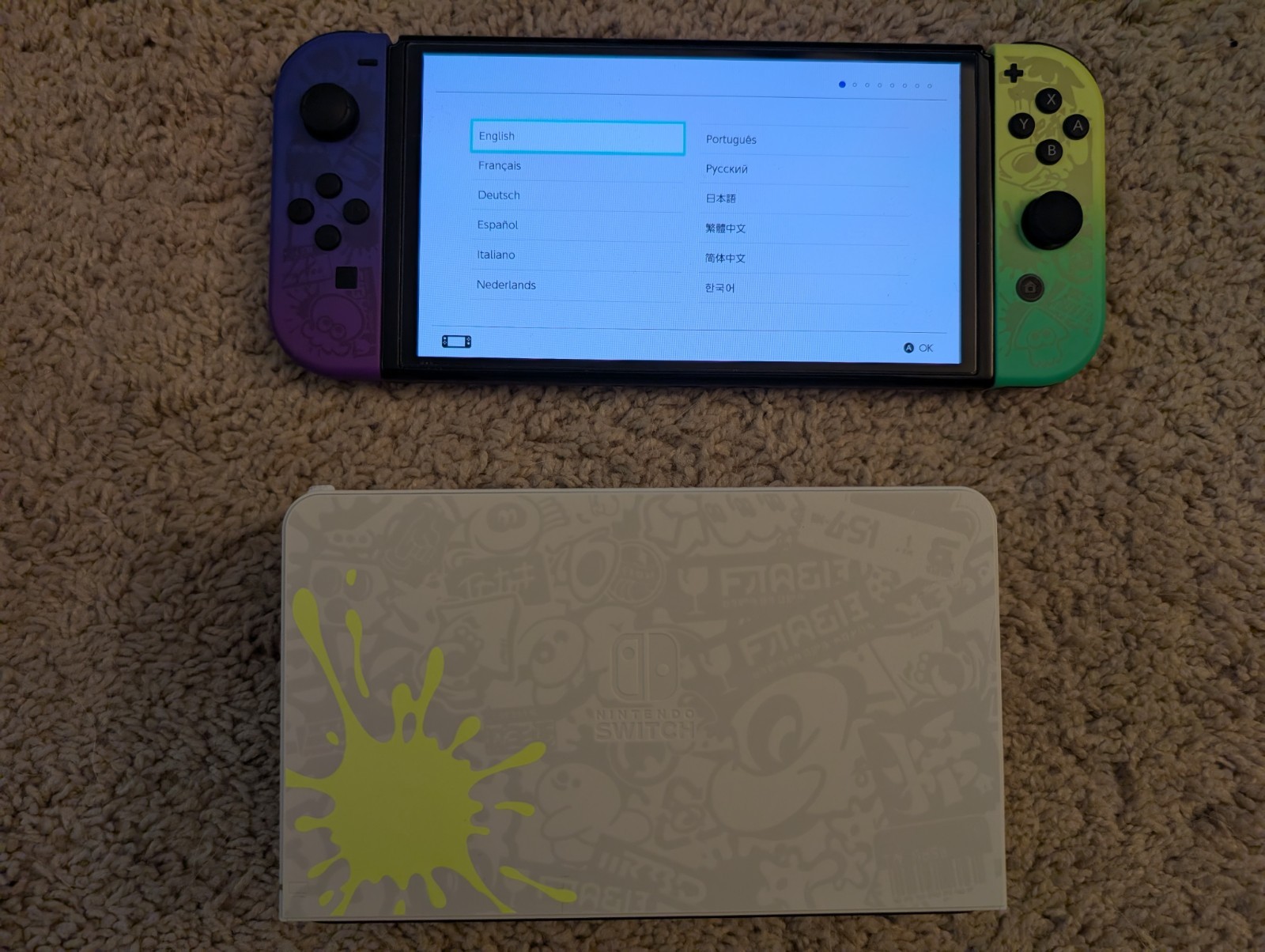 Nintendo Switch (OLED Model) Splatoon 3 Edition BIG BUNDLE