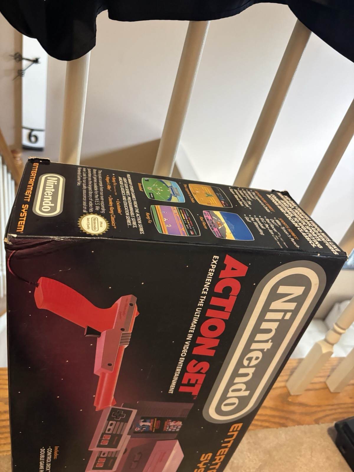 NES Action Set Complete-in-Box Super Mario Bros/Duck Hunt Nintendo