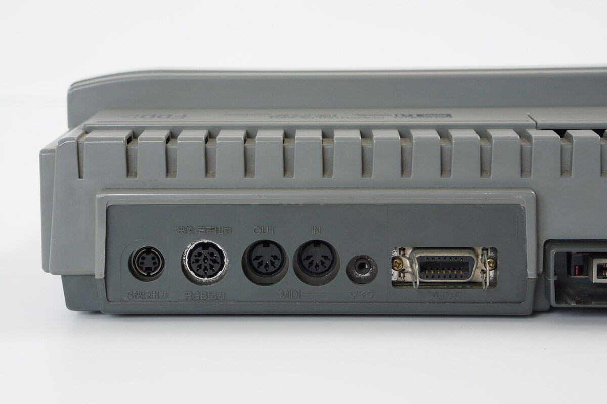 MSX Personal Computer TurboR FS-A1GT -No AV Cable- Panasonic Tested JAPAN 07388