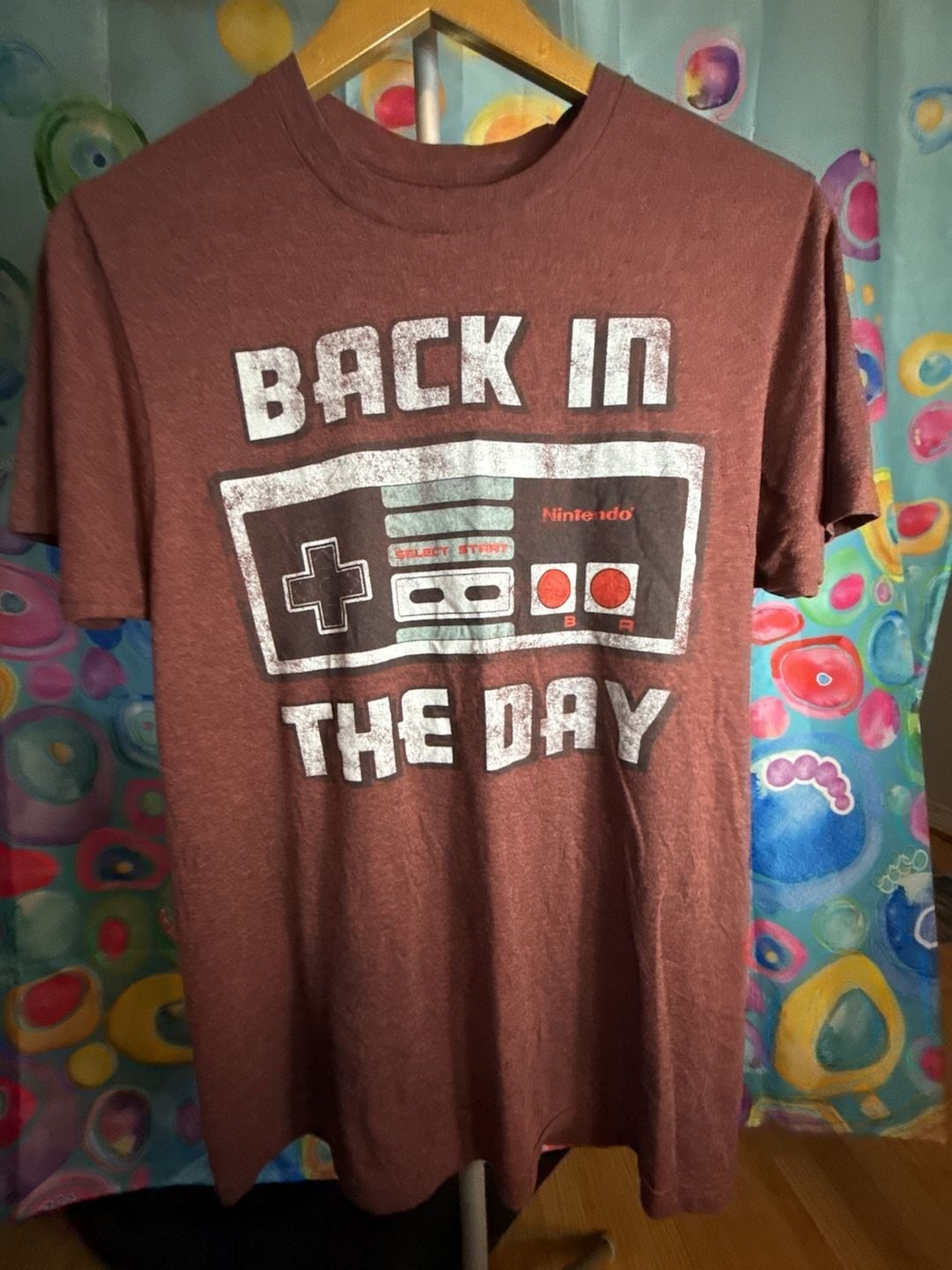 Nintendo NES Controller Back in the Day Graphic T-Shirt