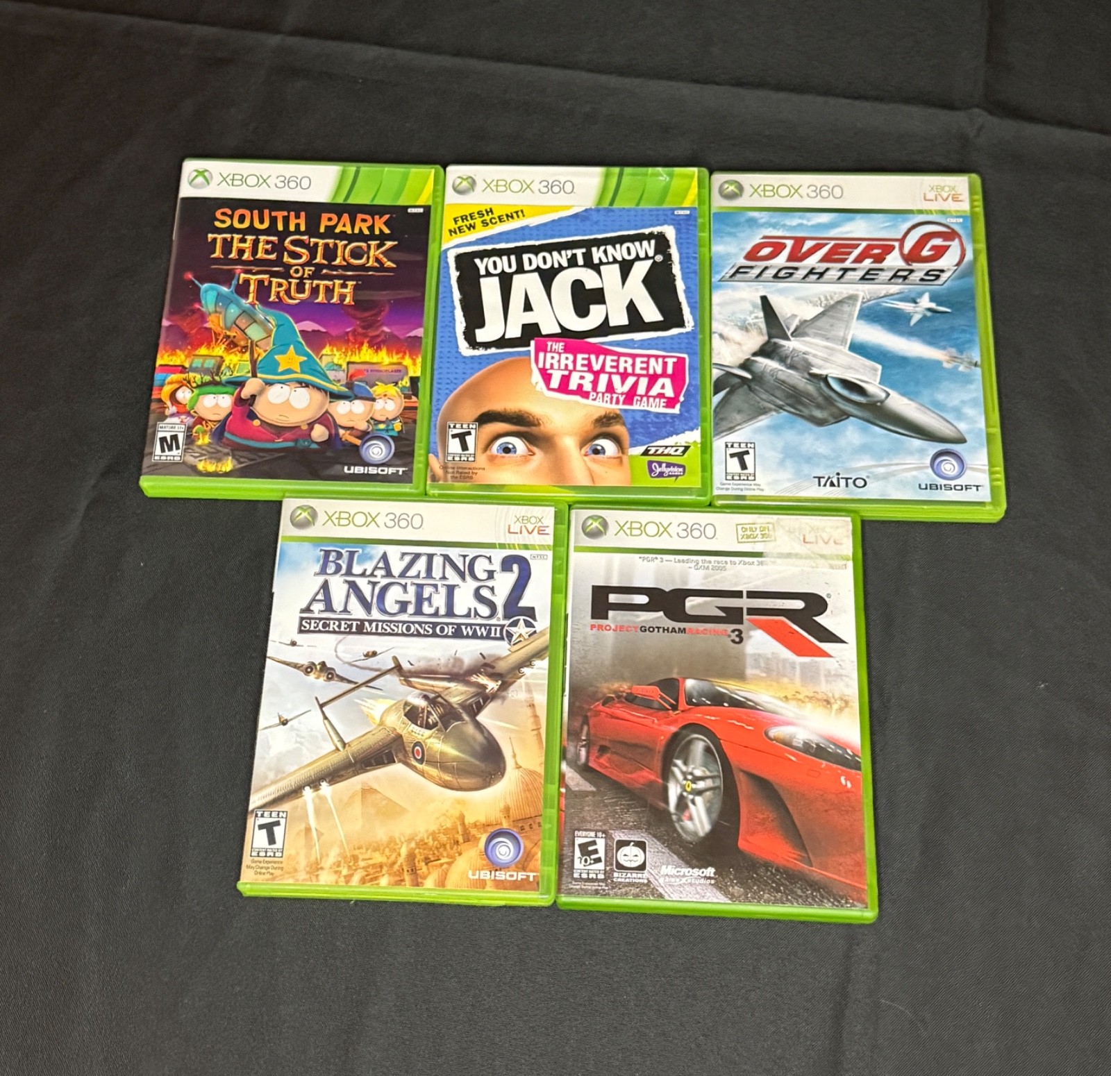 Microsoft Xbox 360 S Console with Kinect: 2 controllers, 10 games TESTED