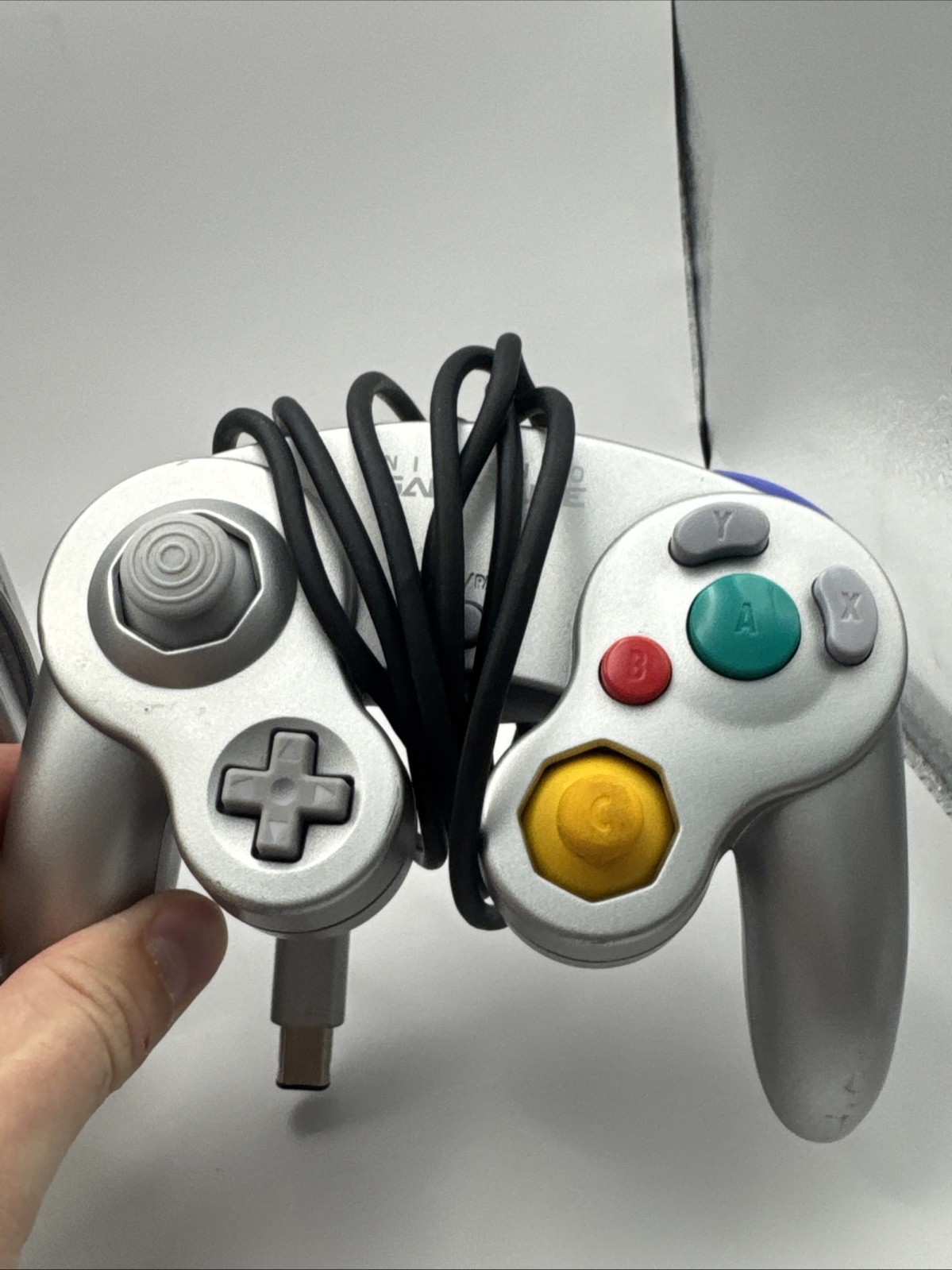 Nintendo GameCube Console DOL-101 Silver with Controller – No Cables – TESTED