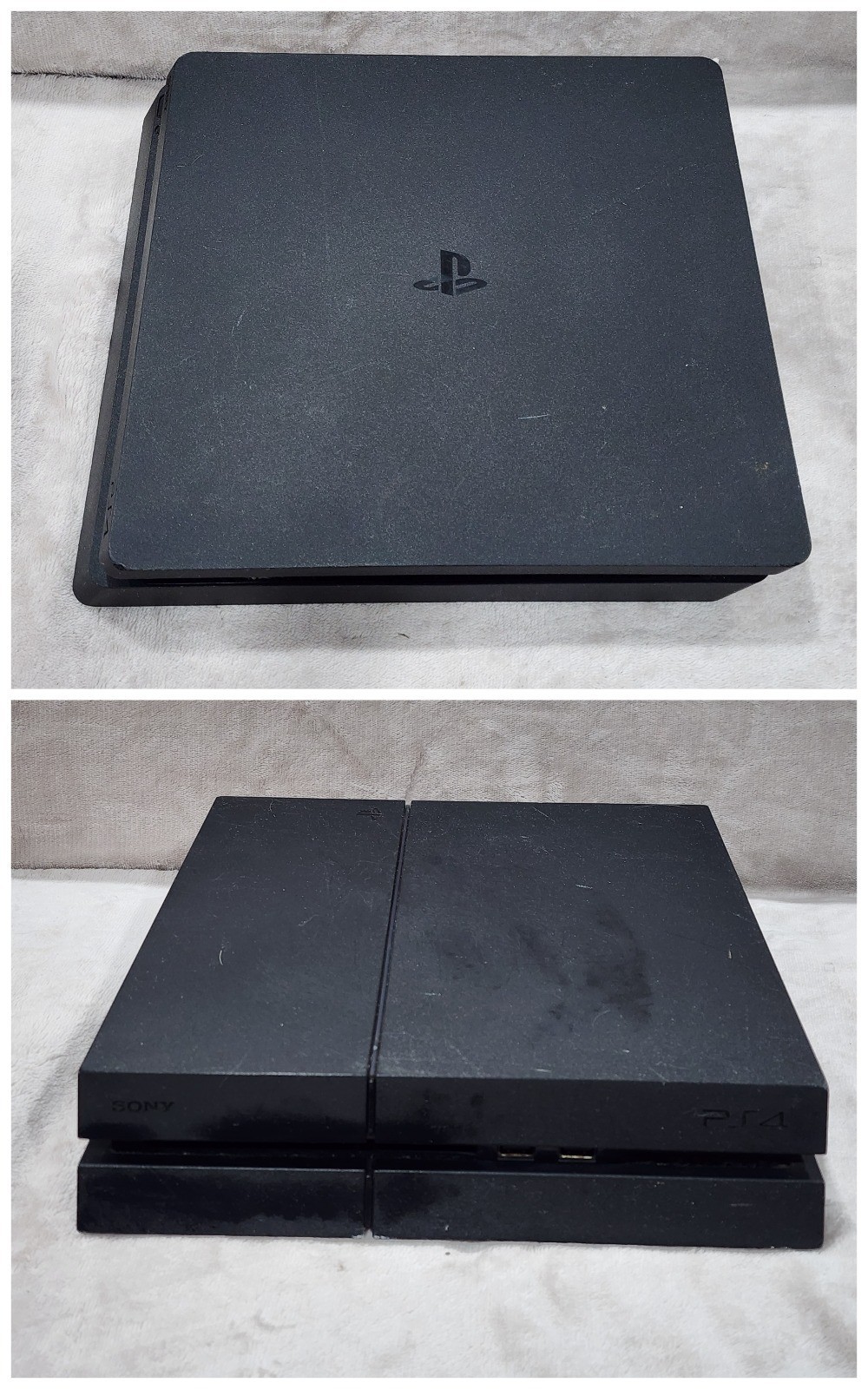 Lot Of 2 Broken Sony PlayStation 4 PS4 Slim Console Systems