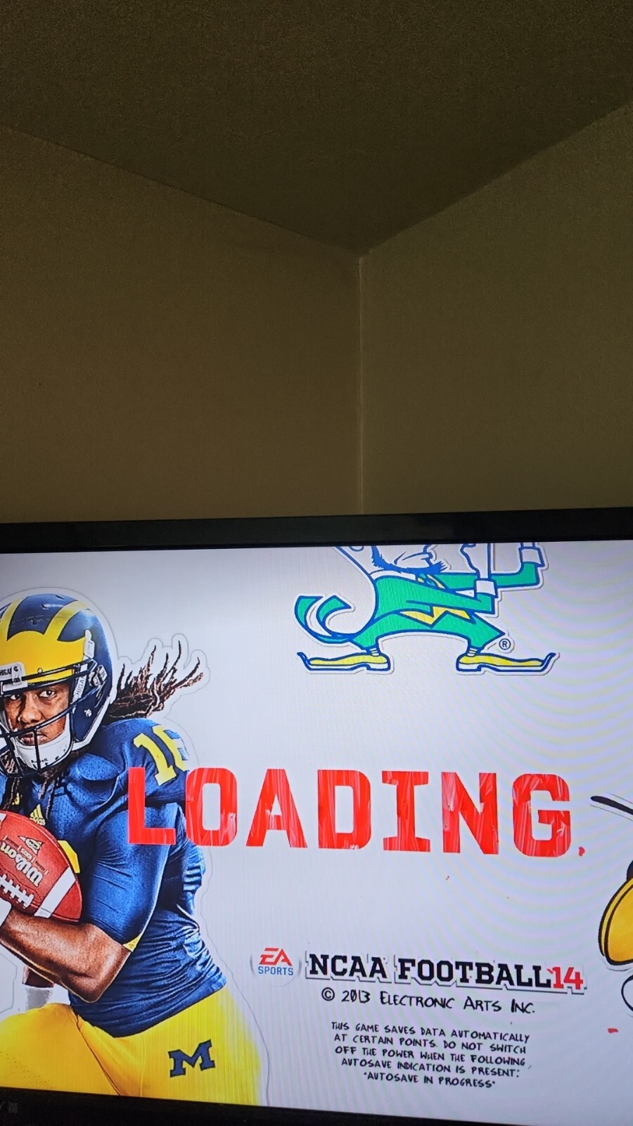 Sony PS3 console with NCAA 2014