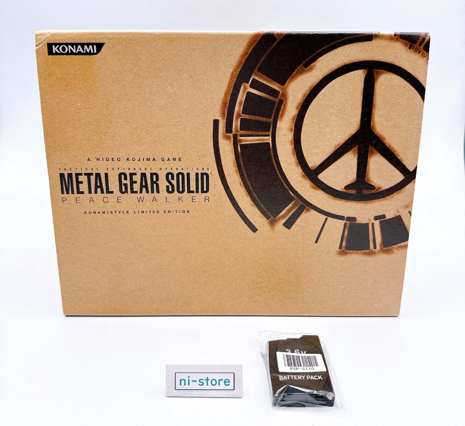 Sony PSP-3000 Console Metal Gear Solid Konami Style Limited 1974 – Brand New