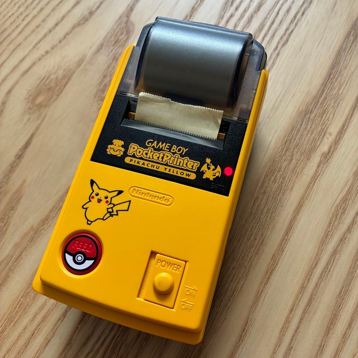 Nintendo Game Boy Pocket Printer Pikachu Yellow Camera Set Box Tested JP