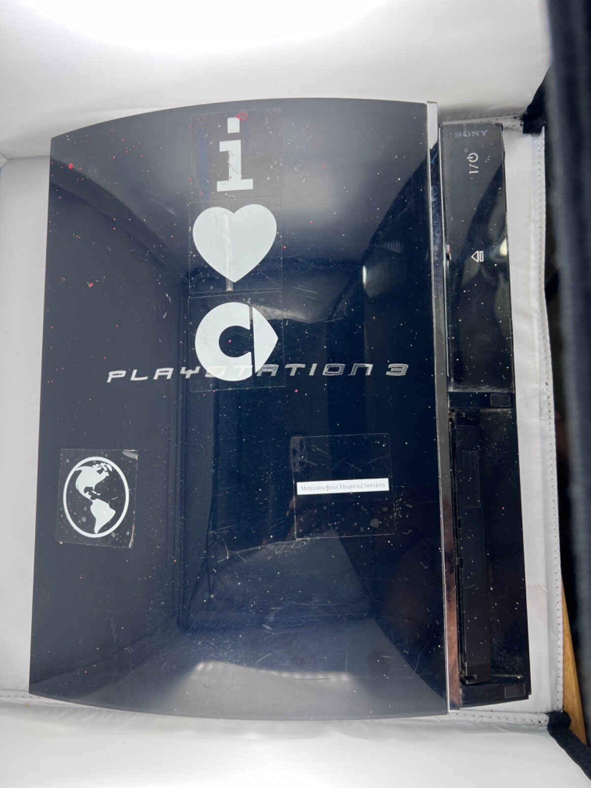 Playstation 3 80gb Console Black Backwards Compatible 12.8”L x 3.8”H x 10.8”D