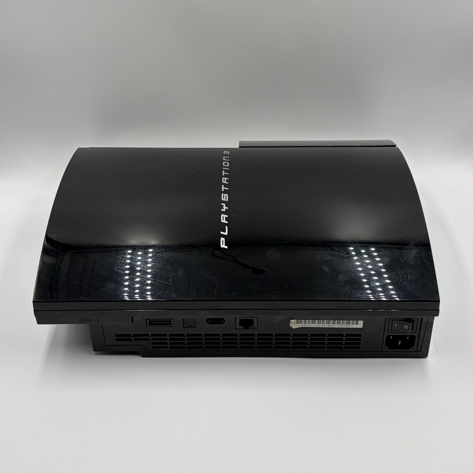 Sony PlayStation 3 80GB Fat PS3 Console CECHKO1 Bundle w/ 4 Games + Controller
