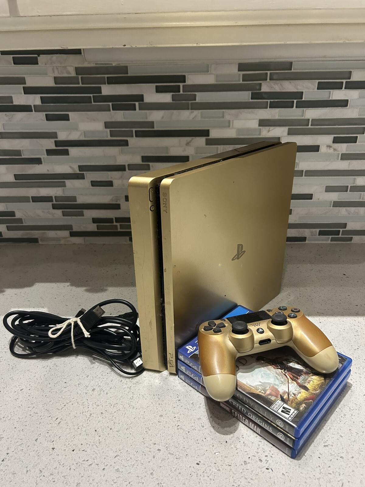 Sony PlayStation 4 Slim PS4 1TB Gold Console Gaming System CUH-2015B