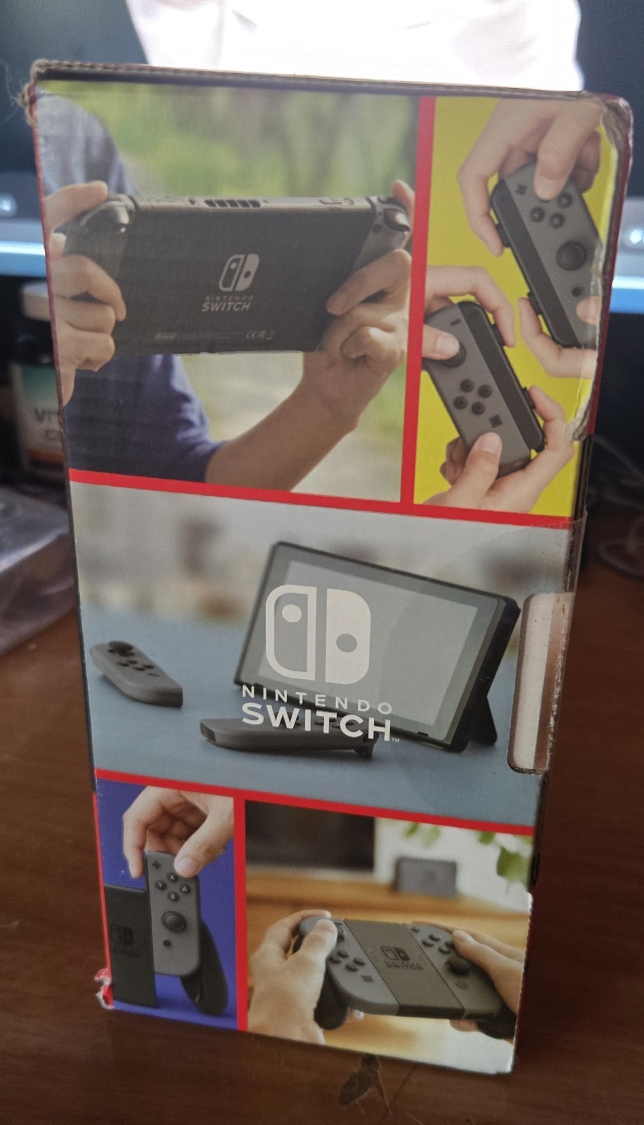 Nintendo Switch 32GB Console with Gray Joy‑Con w/ Mario Kart 8 Deluxe