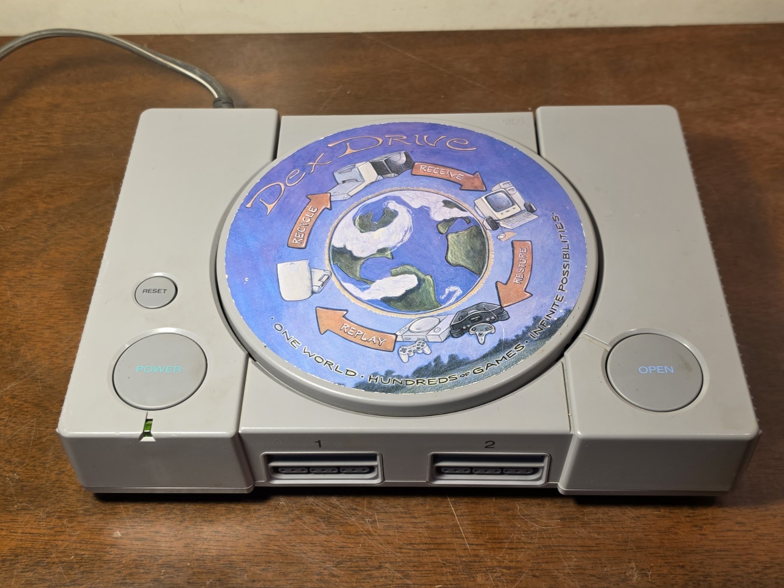 Sony PlayStation 1 PS1 SCPH-5501 Console Tested Working Power Cord ONLY