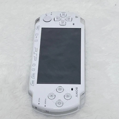 Sony PSP 2000 White Japan Console Tested Works PlayStation Portable Handheld