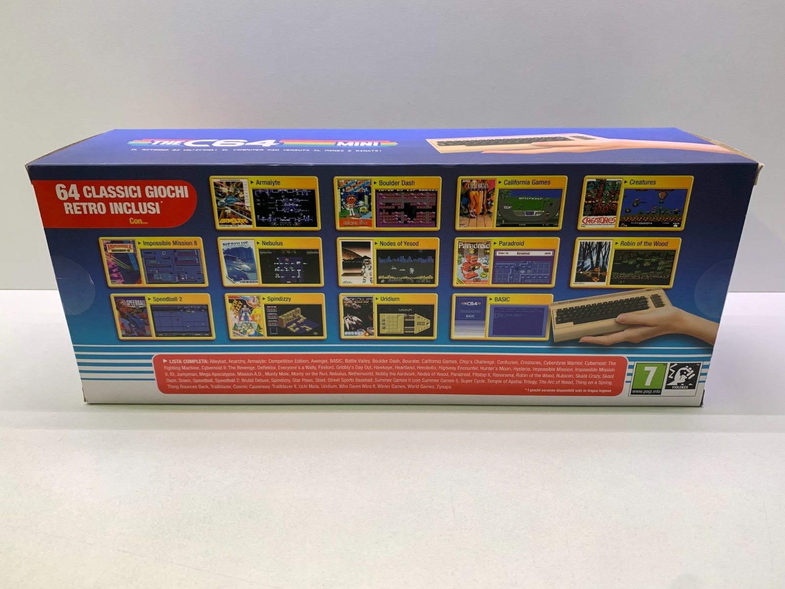 MINI COMMODORE 64 CONSOLE – C 64 – PAL REGION FREE NEW AVAILABLE NEW