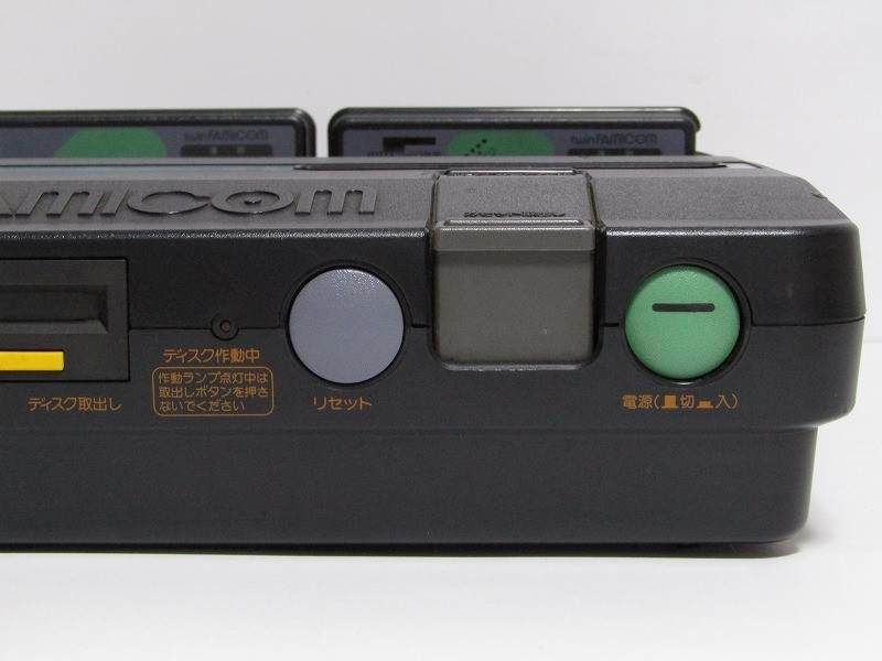 USA Sharp Twin Famicom Console Black Model AN-505-BK Famicom with Games Working!