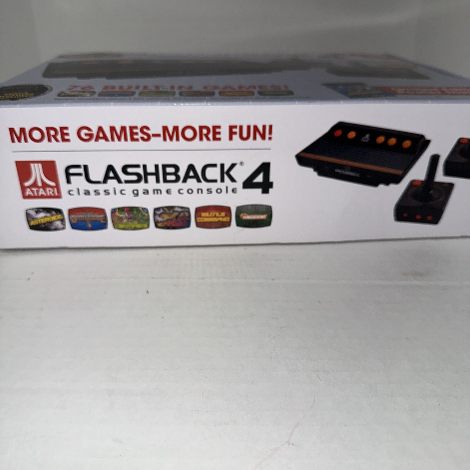 ATARI Flashback 4 Classic Video Game Console 76 Built-in Games w/ Millipede