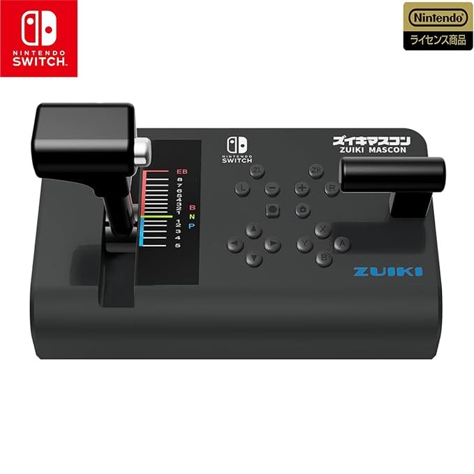 ZUIKI MASCON Controller GO By Train Densha De GO Nintendo Switch Black NEW