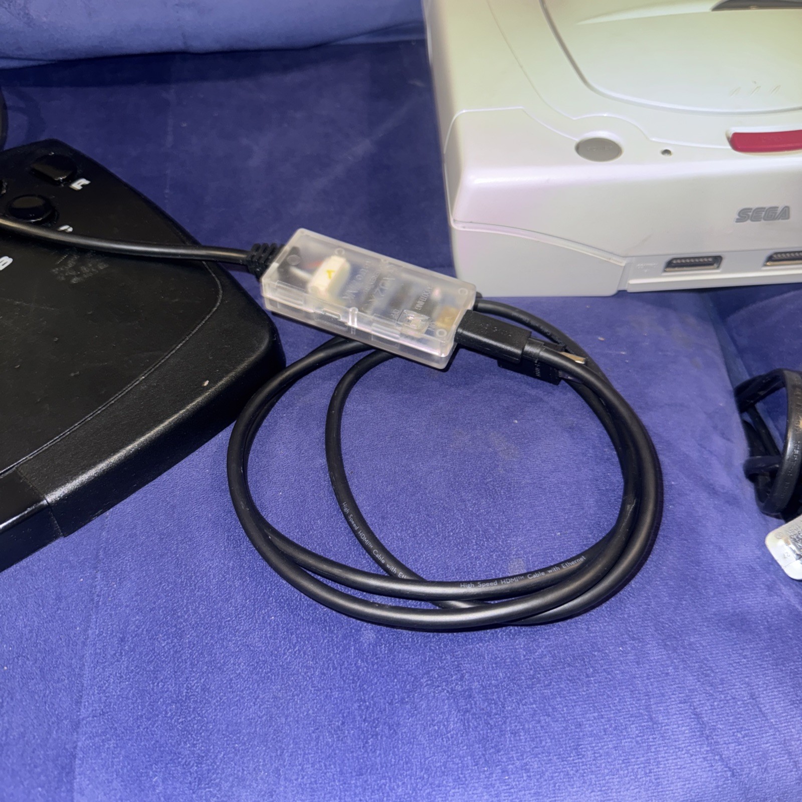 Sega Saturn Japanese Spec Grey with Mode Optical Emulator US Seller Joystick