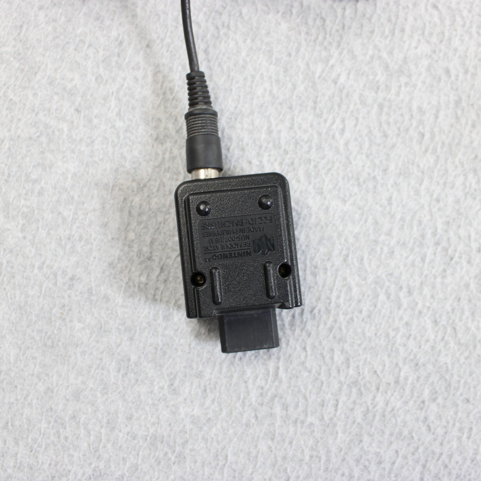 Nintendo 64 Gray Console System NUS-001 USA NTSC Jumper Pak AC Adapter UNTESTED