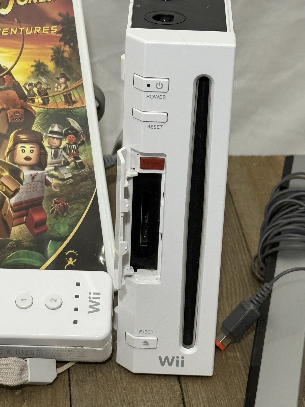 Nintendo Wii Console, Motionplus Controller, Indiana Jones – Bundle – Tested!